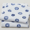 Shibori Blues - Circles White Yardage 2 Yard Cut