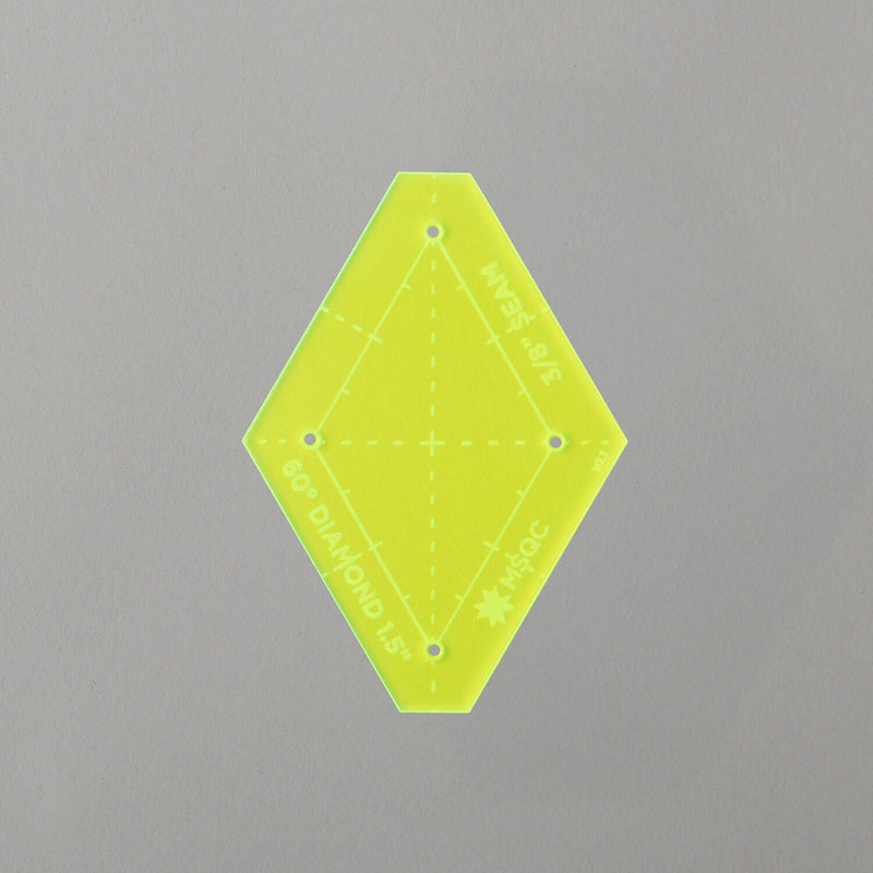 Missouri Star EPP Template 1.5" (60°) Diamond