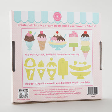 Missouri Star Ice Cream Shoppe Template Builder Set