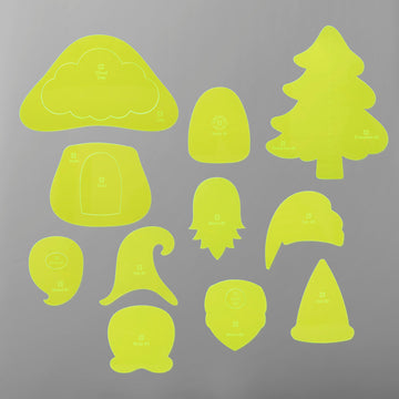 Missouri Star Gnome for the Holidays Template Builder Set