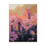 Sunset Wildflowers Pixel Quilt Kit