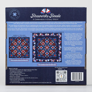 Missouri Star Fireworks Finale Fabric Kit