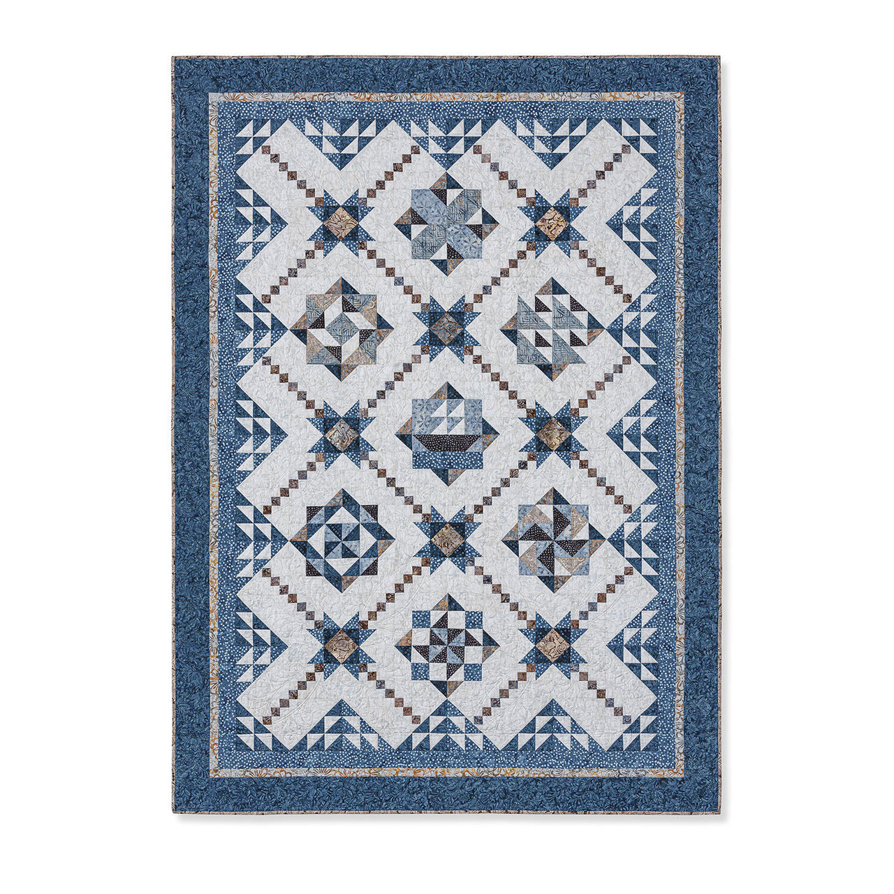 Tonga Lakeside Rough Waters Quilt Kit