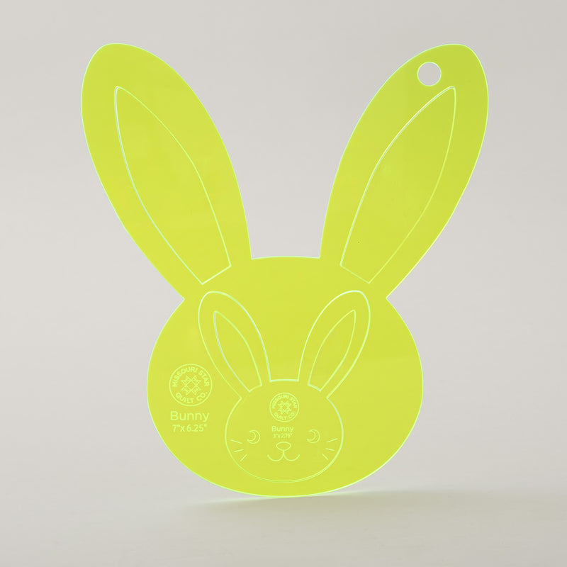 Missouri Star Nesting Bunny Head Templates