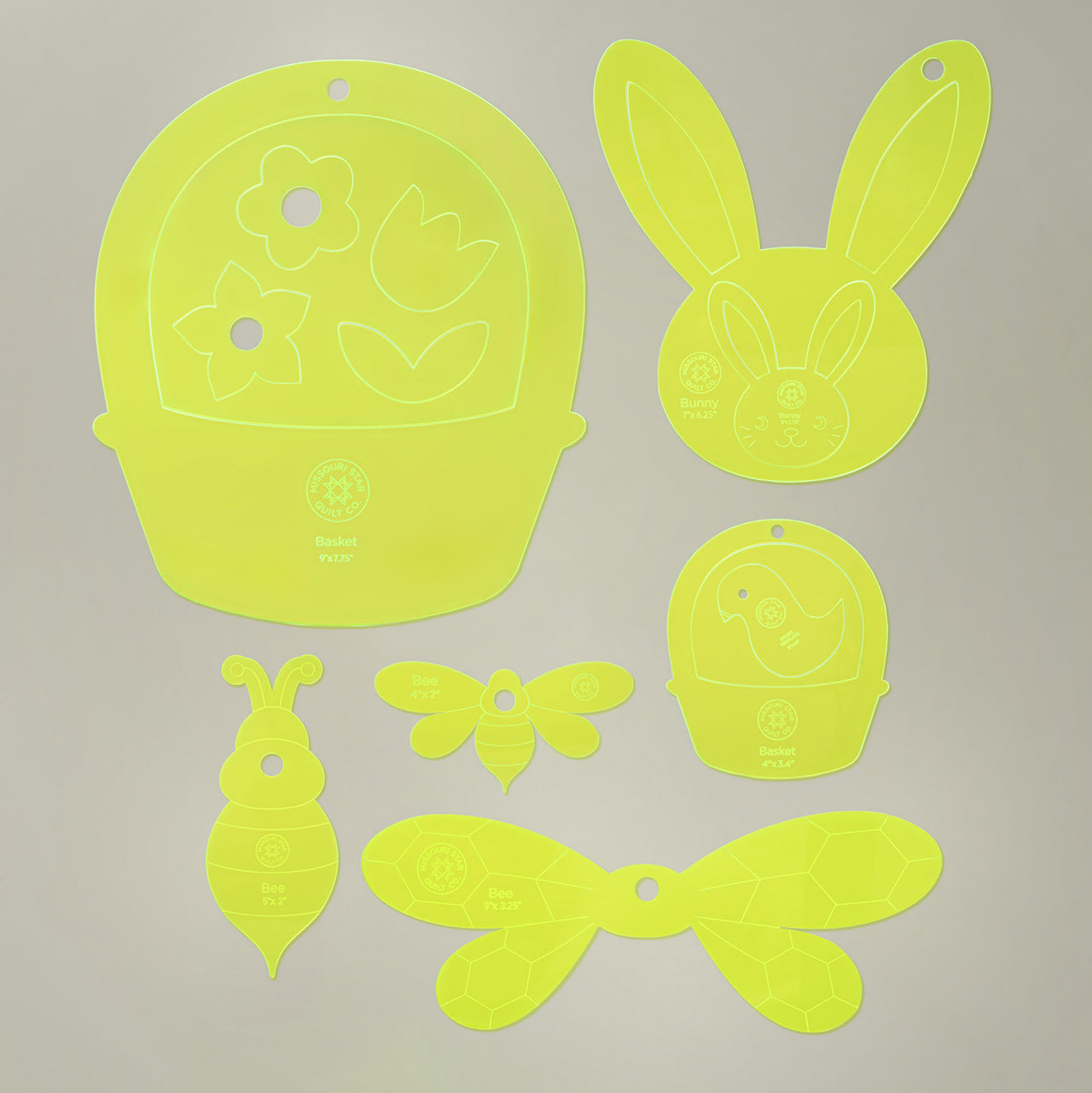 Missouri Star Spring Template Bundle Set 2