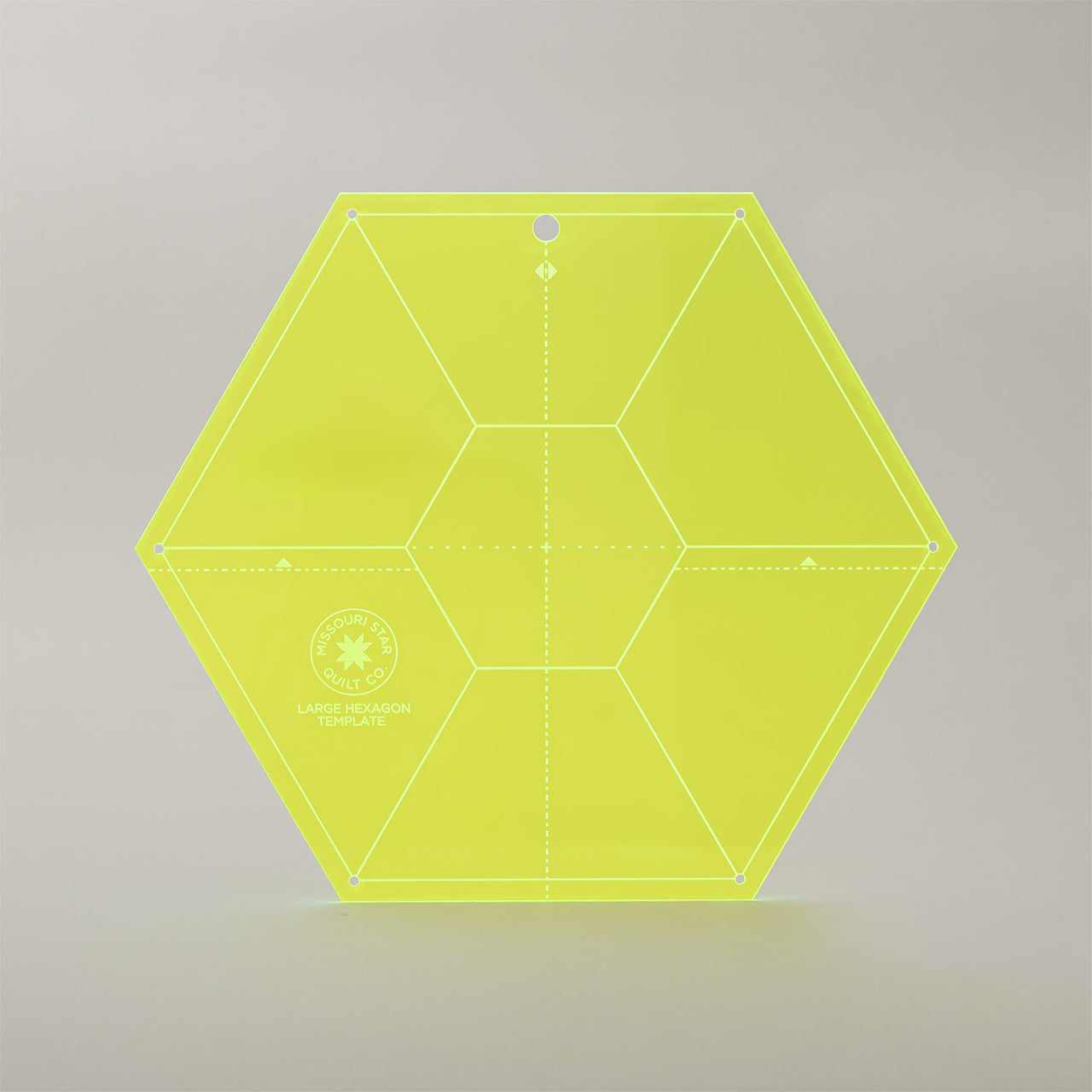 Missouri Star Large Hexagon Template
