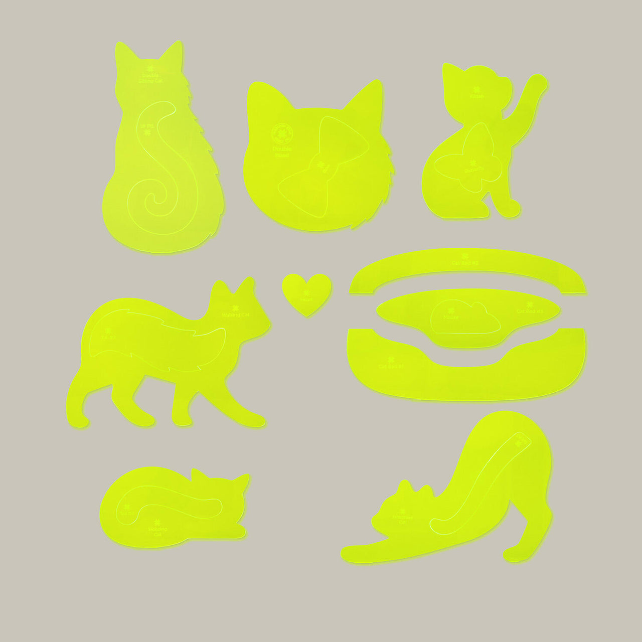 Purrfectly Yours Template Builder Set