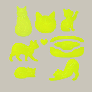 Purrfectly Yours Template Builder Set