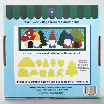 Missouri Star Gnome for the Holidays Template Builder Set