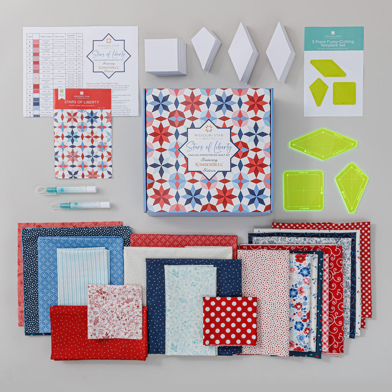 Missouri Star - Stars of Liberty EPP Kit