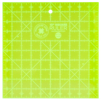 Missouri Star 10" x 10" Square Ruler**DO NOT USE GOING BACK TO NOT4533 as SKU**