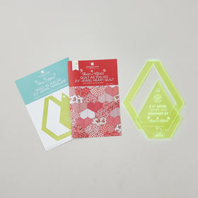 Quilt As You Go 2 1/2" Jewel Heart Duo by Missouri Star