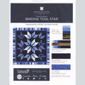 Missouri Star Tonga Bluebell Binding Tool Star Quilt Kit
