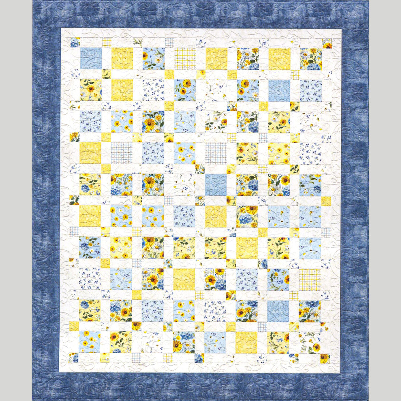 Missouri Star Bees & Blooms Super Simple Squares Quilt Kit