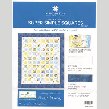 Missouri Star Bees & Blooms Super Simple Squares Quilt Kit