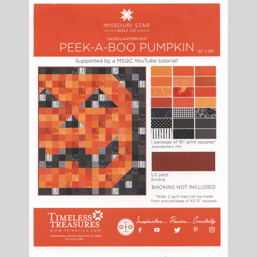 Missouri Star Peek-A-Boo Pumpkin Wall Hanging Kit 2025