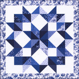 Missouri Star Blue Belle Jenny's Easy Carpenter Star Quilt Kit
