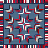 Missouri Star Tonga Patriot's Pride Binding Tool Star Quilt Kit