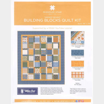 Missouri Star Harvest Delight Building Blocks Quilt Kit