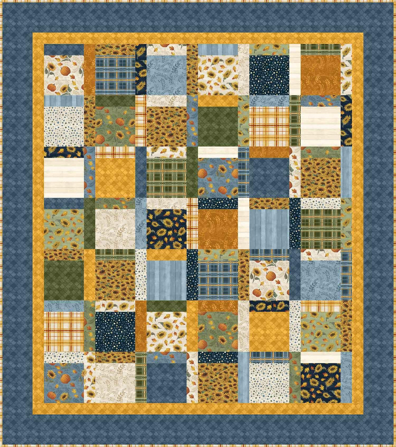 Missouri Star Harvest Delight Building Blocks Quilt Kit