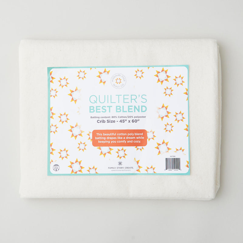 Missouri Star Quilter’s Best Blend Crib Batting