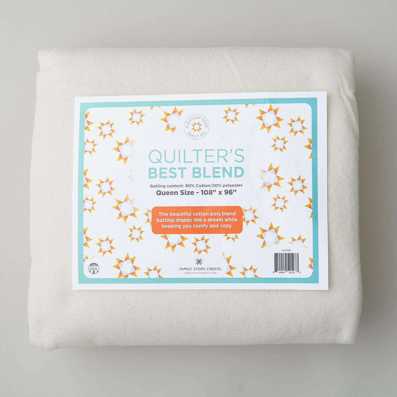 Missouri Star Quilter’s Best Blend Queen Batting