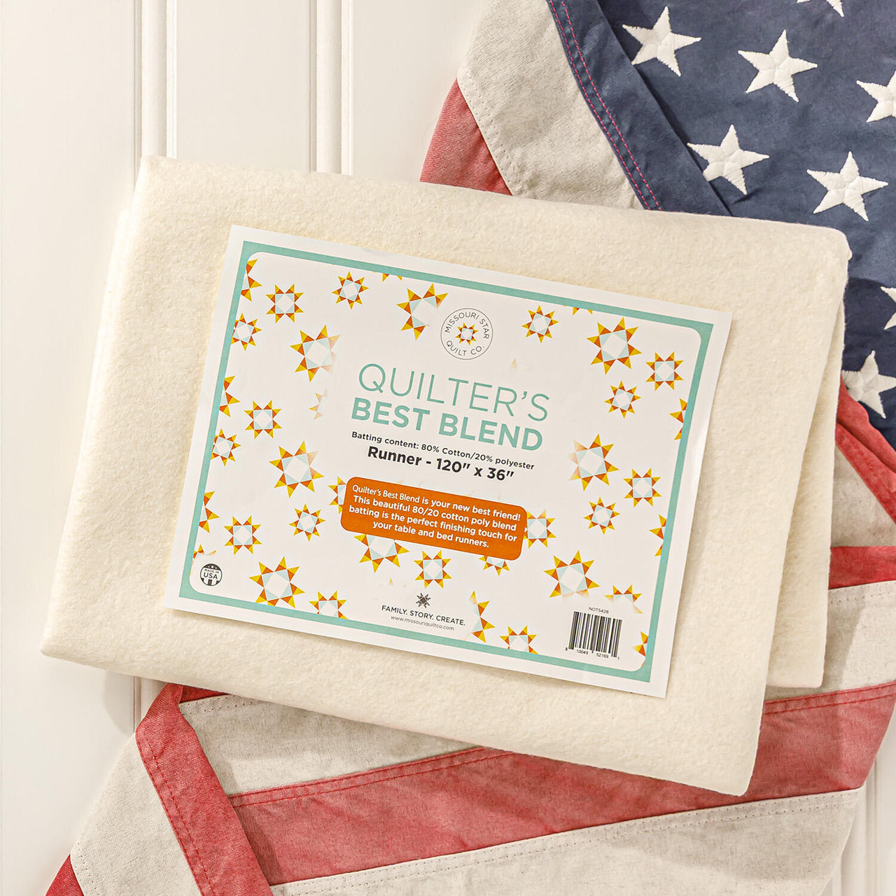 Missouri Star Quilter's Best Blend Bed/Table Runner Batting