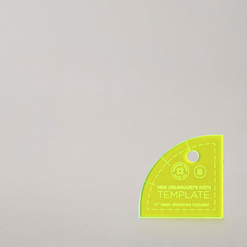 Missouri Star Drunkard's Path Circle Template Set - Mini