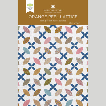Orange Peel Lattice Quilt Pattern by Missouri Star