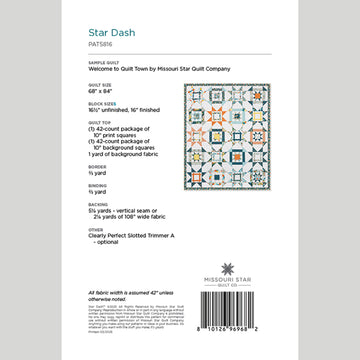 Star Dash Quilt Pattern by Missouri Star