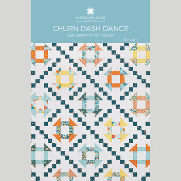 Churn Dash Dance Quilt Pattern by Missouri Star