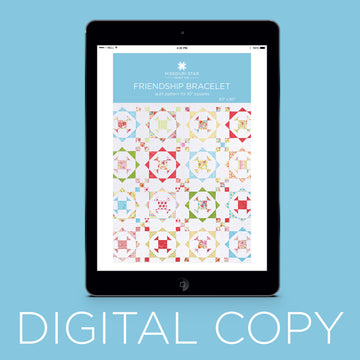 Digital Download - Friendship Bracelet Quilt Pattern by Missouri Star
