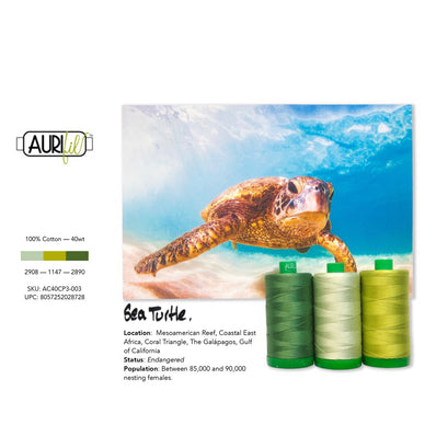 AURIfil™ Color Builder 40WT -Turtle Green