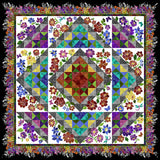 Rainbow of Jewels Quilt Kit