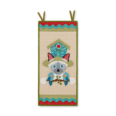 Hat on a Cat Door Banner Kit - Spring