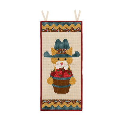 Hat on a Cat Door Banner Kit - Fall