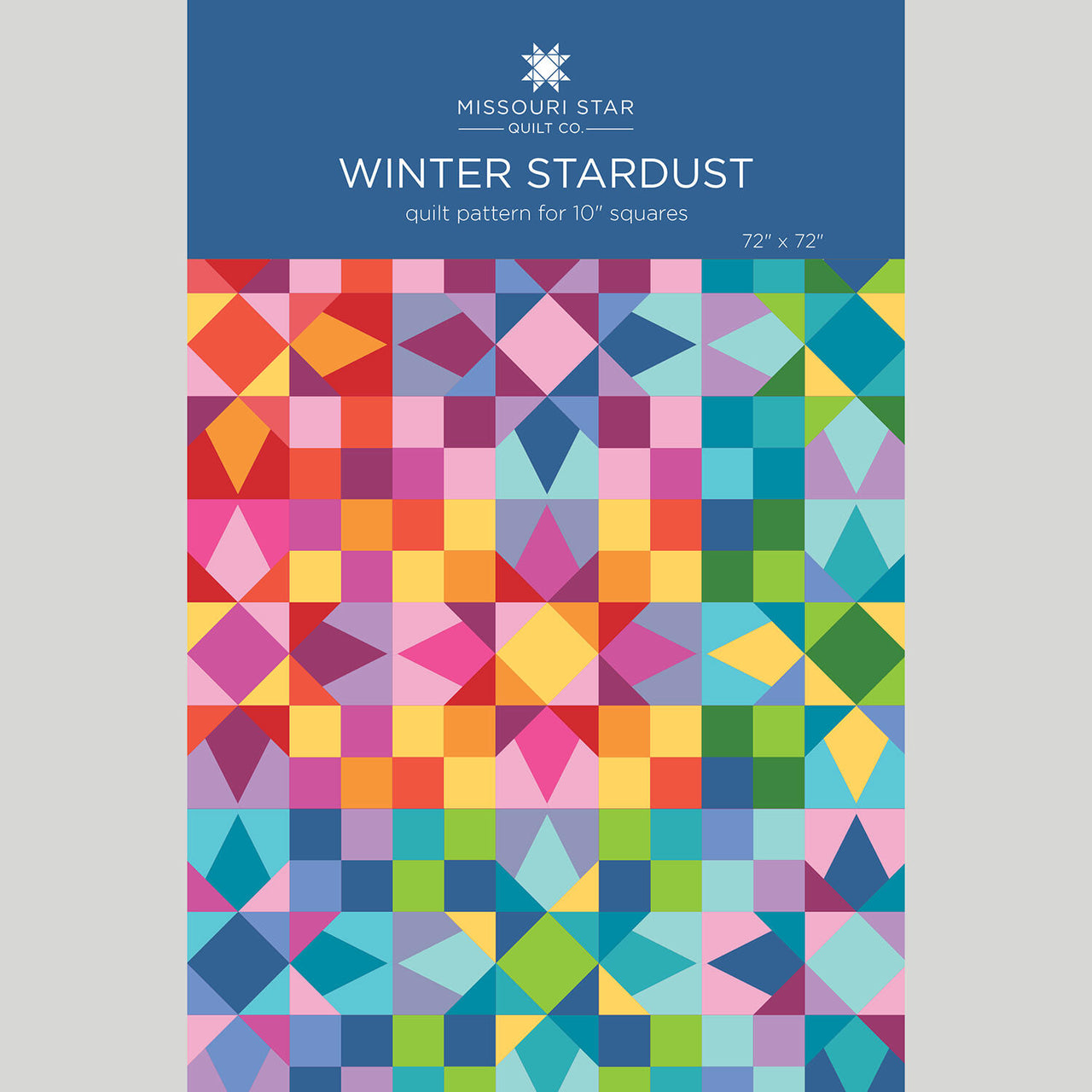 Winter Stardust Quilt Pattern by Missouri Star