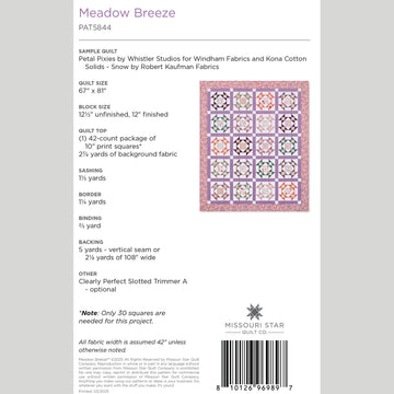 Meadow Breeze Quilt Pattern by Missouri Star