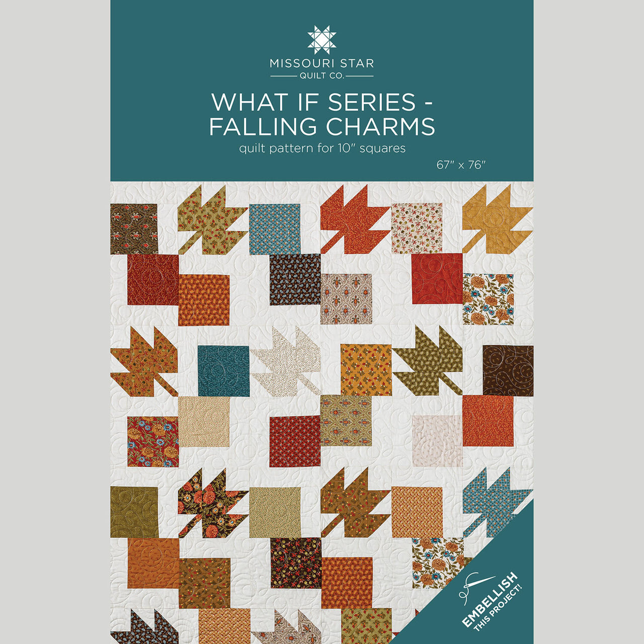 What If Series - Falling Charms Quilt Pattern by Missouri Star
