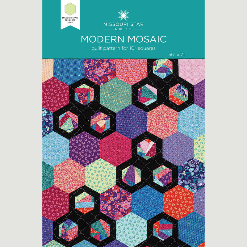 Modern Mosaic Quilt Pattern by Missouri Star