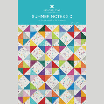 Summer Notes 2.0 Quilt Pattern by Missouri Star