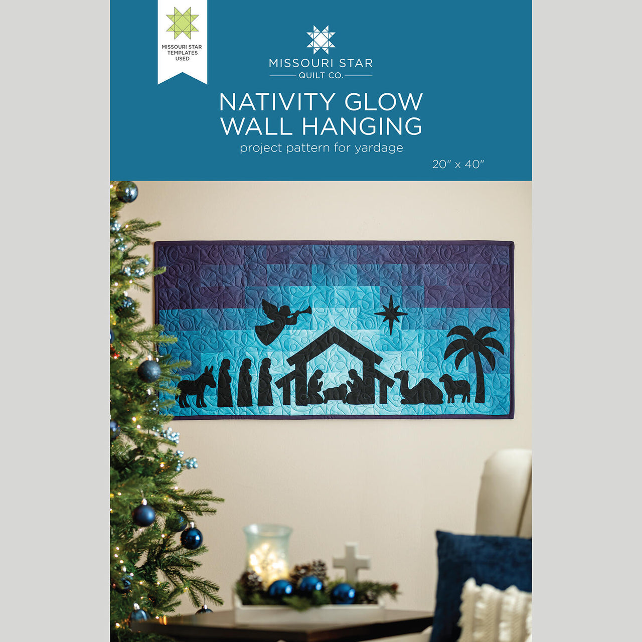 Nativity Glow Wall Hanging Pattern by Missouri Star