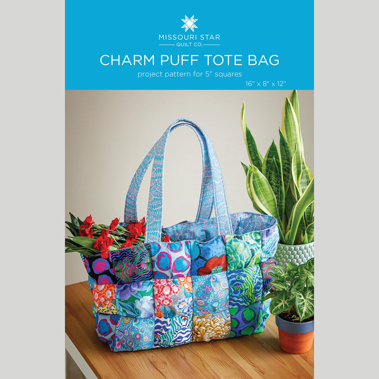 Charm Puff Tote Bag Pattern by Missouri Star