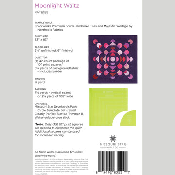 Moonlight Waltz Quilt Pattern by Missouri Star
