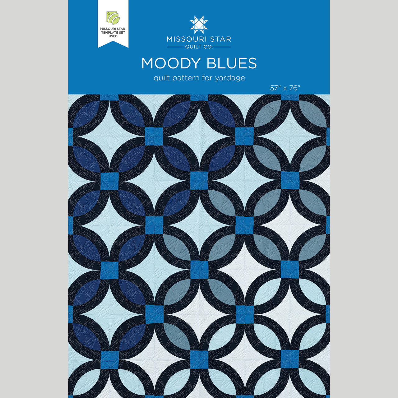 Moody Blues Quilt Pattern by Missouri Star