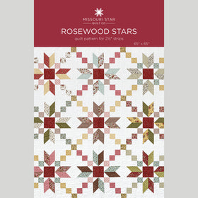 Rosewood Stars Quilt Pattern by Missouri Star