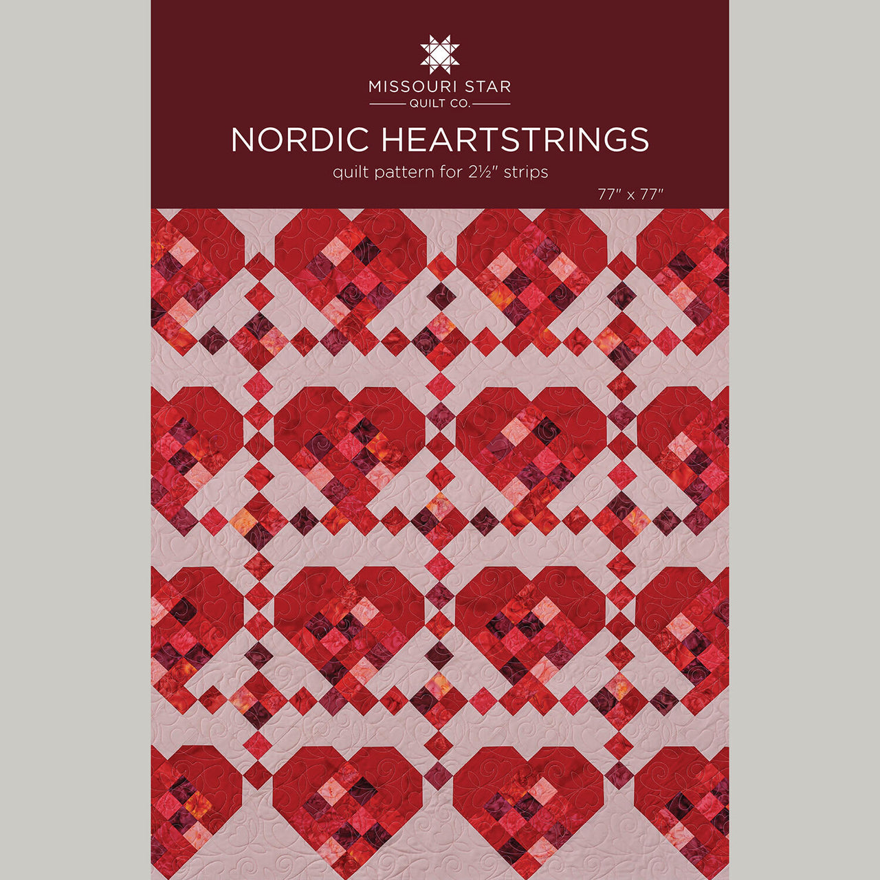 Heartstrings Pattern Nordic Heartstrings Quilt Pattern by Missouri Star