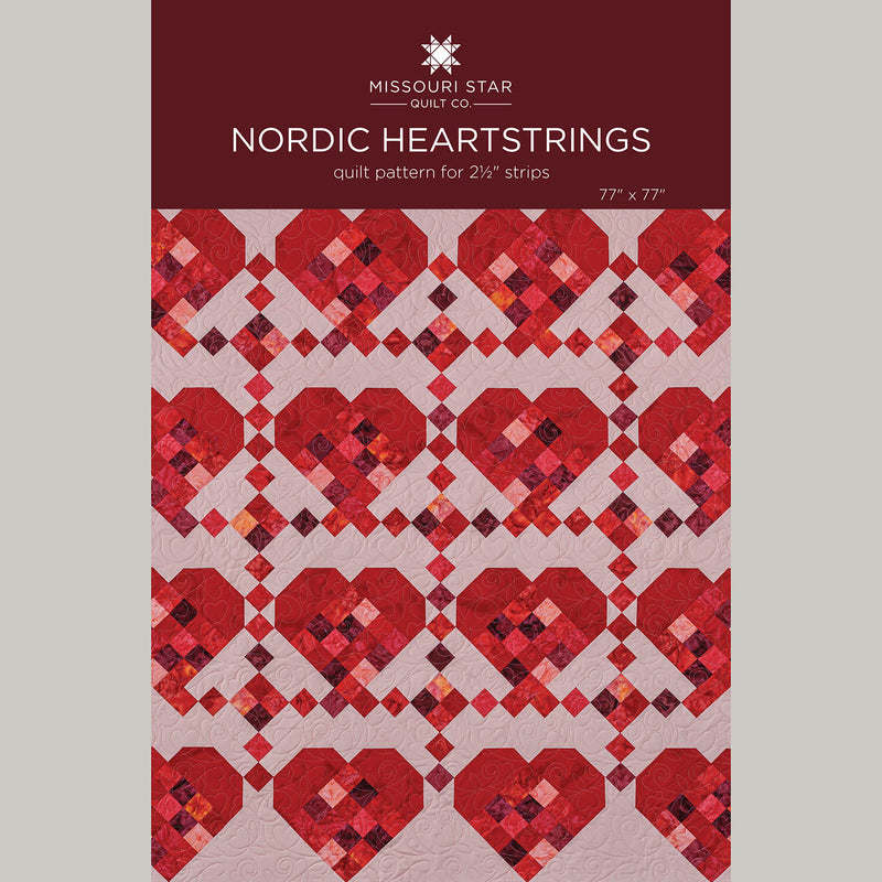 Nordic Heartstrings Quilt Pattern by Missouri Star
