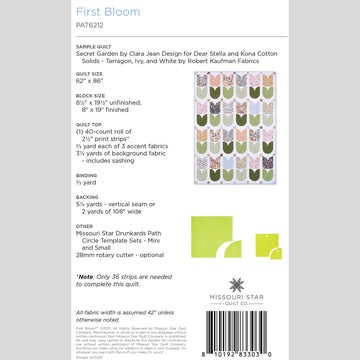 First Bloom Quilt Pattern by Missouri Star