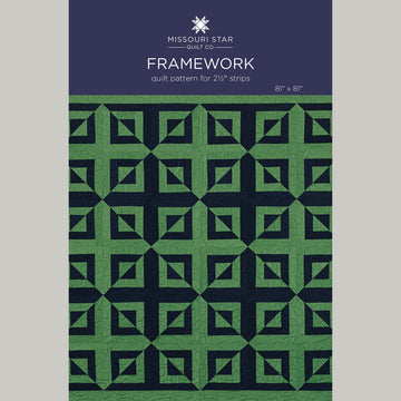 Framework Quilt Pattern by Missouri Star